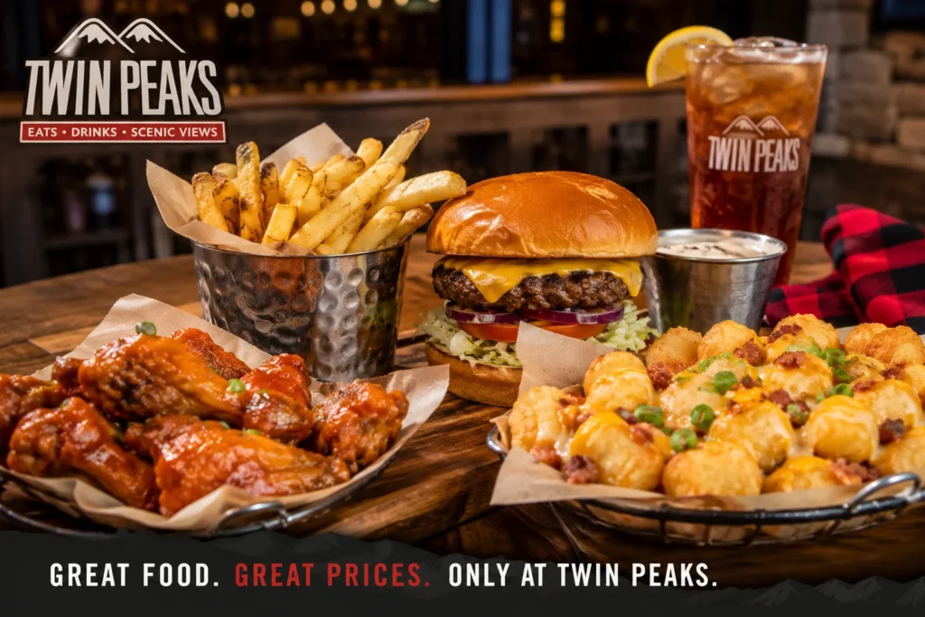 Cheapest Meals at Twin Peaks
