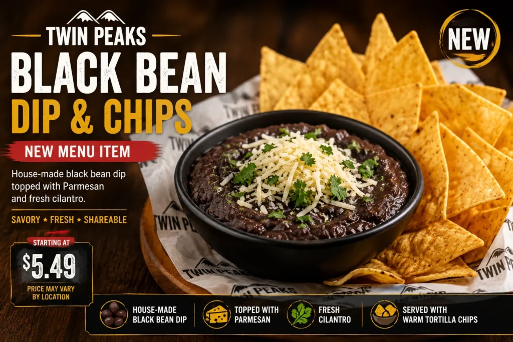 Twin Peaks Black Bean Dip Chips twin peaks black bean & chips